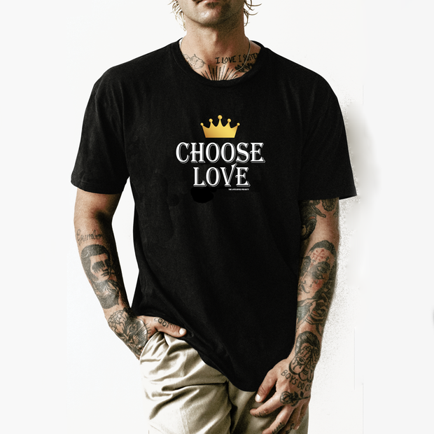 "CHOSE LOVE" ORIGINAL TEE FROM JUST JONNA FOR MEN