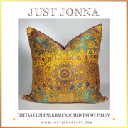 THE GOLDEN SILK "TIBETAN CLOTH" MEDITATION PILLOW